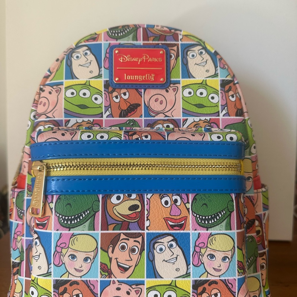 Loungefly Toy Story Character Grid Kids Backpack